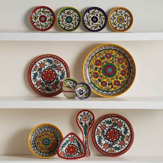 ceramic dishes from palestine