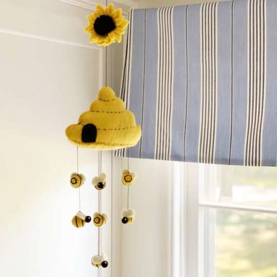 bee hive felt mobile styled