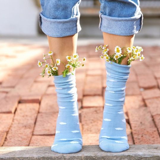 Socks that Support mental health clouds model