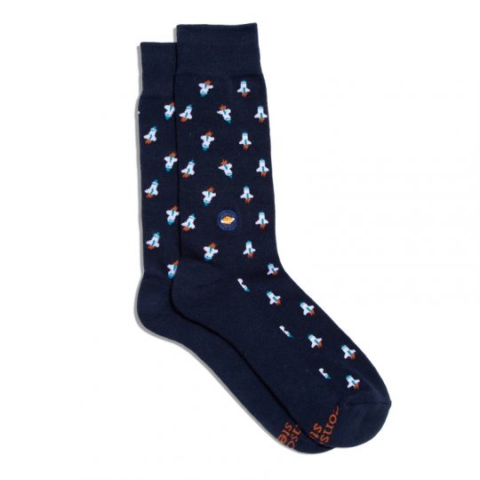 Socks that Support Space Exploration Rockets