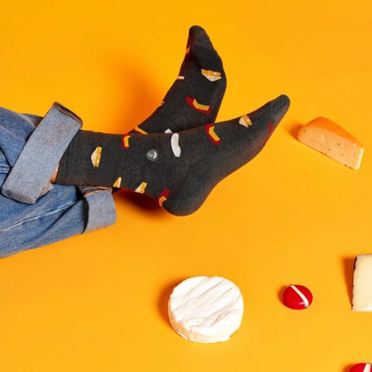 socks that provide meals cheese 2