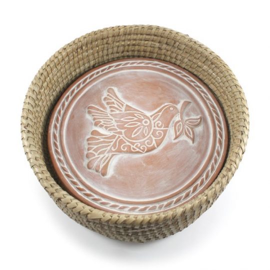 peaceful dove-bread-warmer-basket