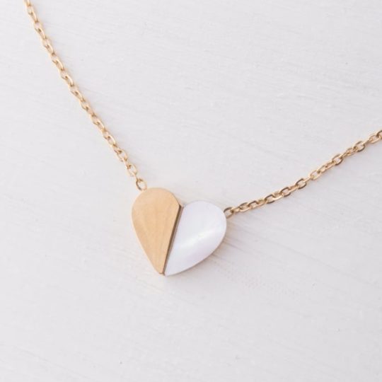 give hope heart necklace