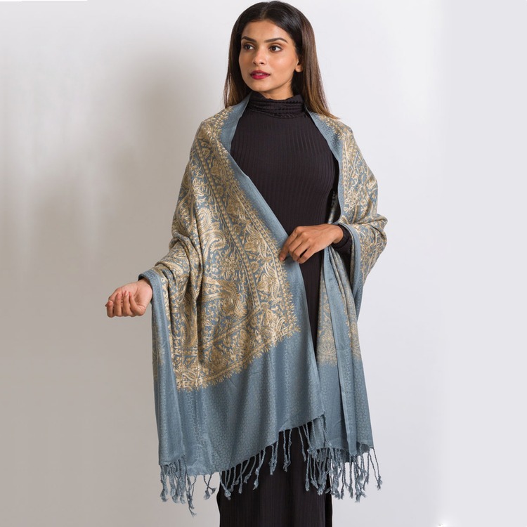 vijaya embroidered shawl